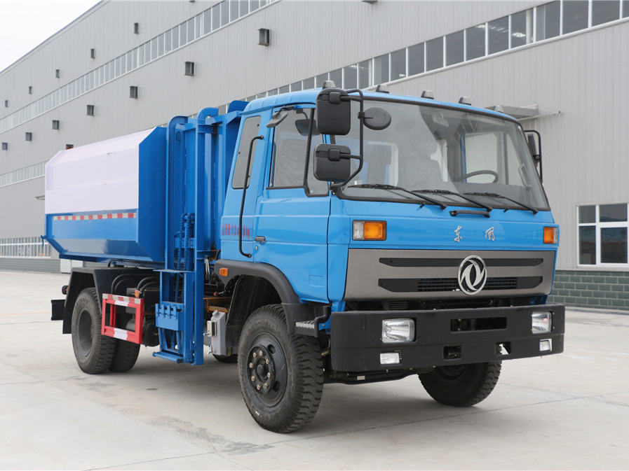 東風145/12方掛桶垃圾車