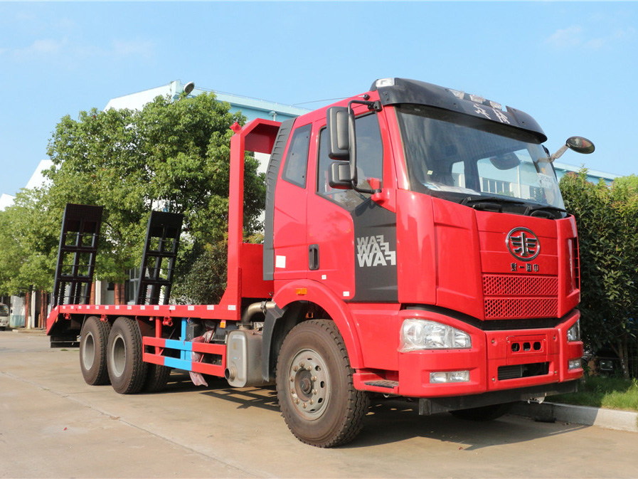 解放后八輪CLW5251TPBC5平板運(yùn)輸車