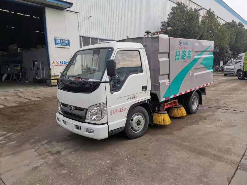 福田時代3方掃路車價格 圖片 配置 藍牌掃路車廠家