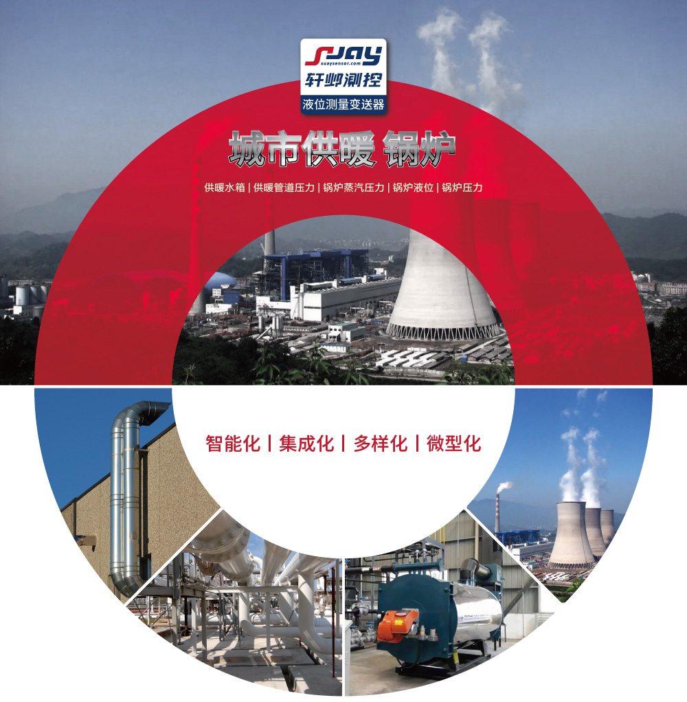 城市供暖、鍋爐（供暖水箱、供暖管道壓力、鍋爐蒸汽壓力、鍋爐液